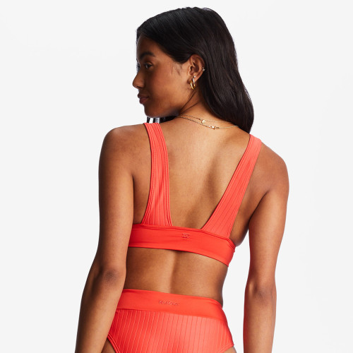 Billabong Γυναικείο μαγιό Lined Up Remi Plunge Triangle Bikini Top